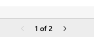 Screenshot of navigation arrows on the PowerBI window.